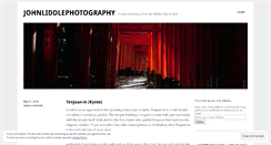 Desktop Screenshot of johnliddlephotography.com